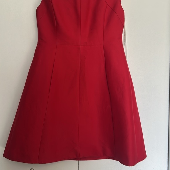 HALSTON heritage - Elegant Red Dress - Picture 4 of 5